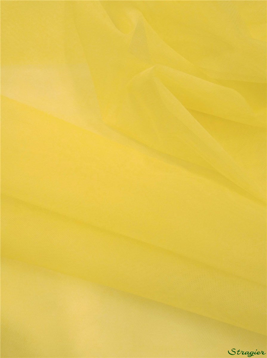 Tulle 40D - uni - Jaune Citron