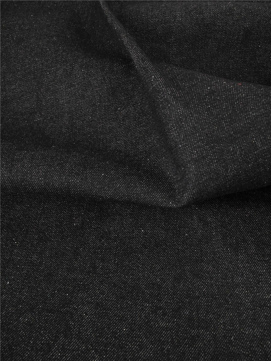 Raw Denim Fabric - Plain - Anthracite