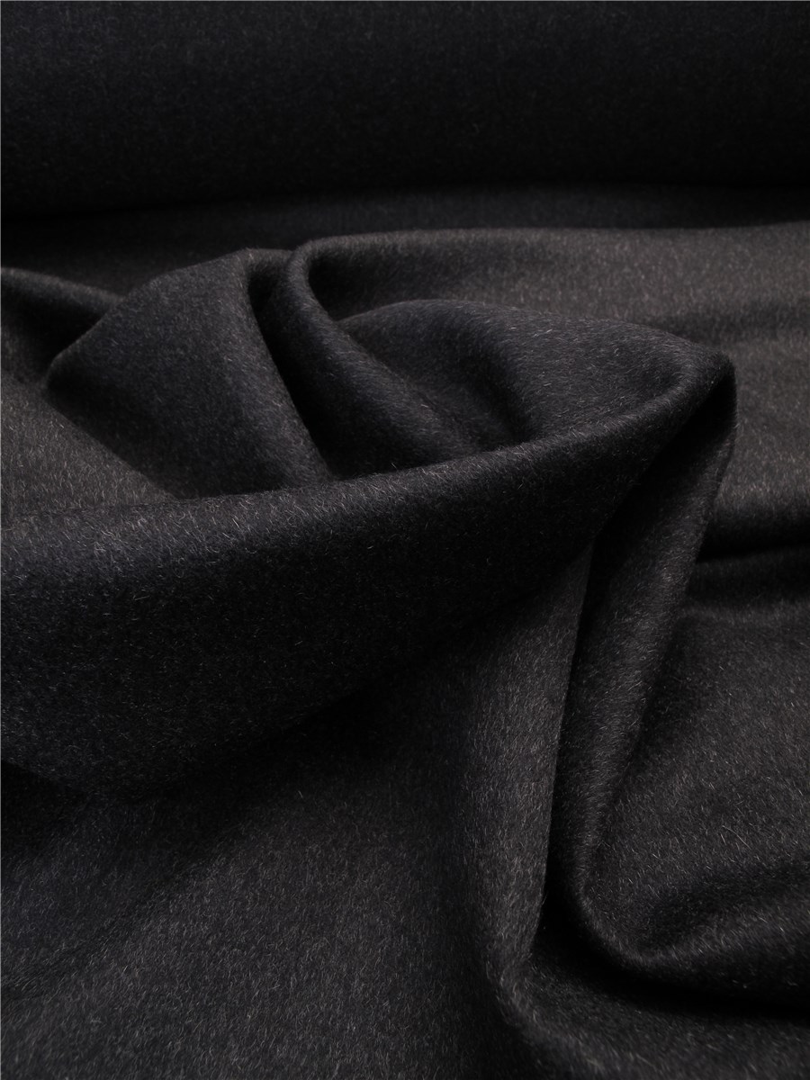 100% Cachemire longues fibres - Uni - Anthracite 