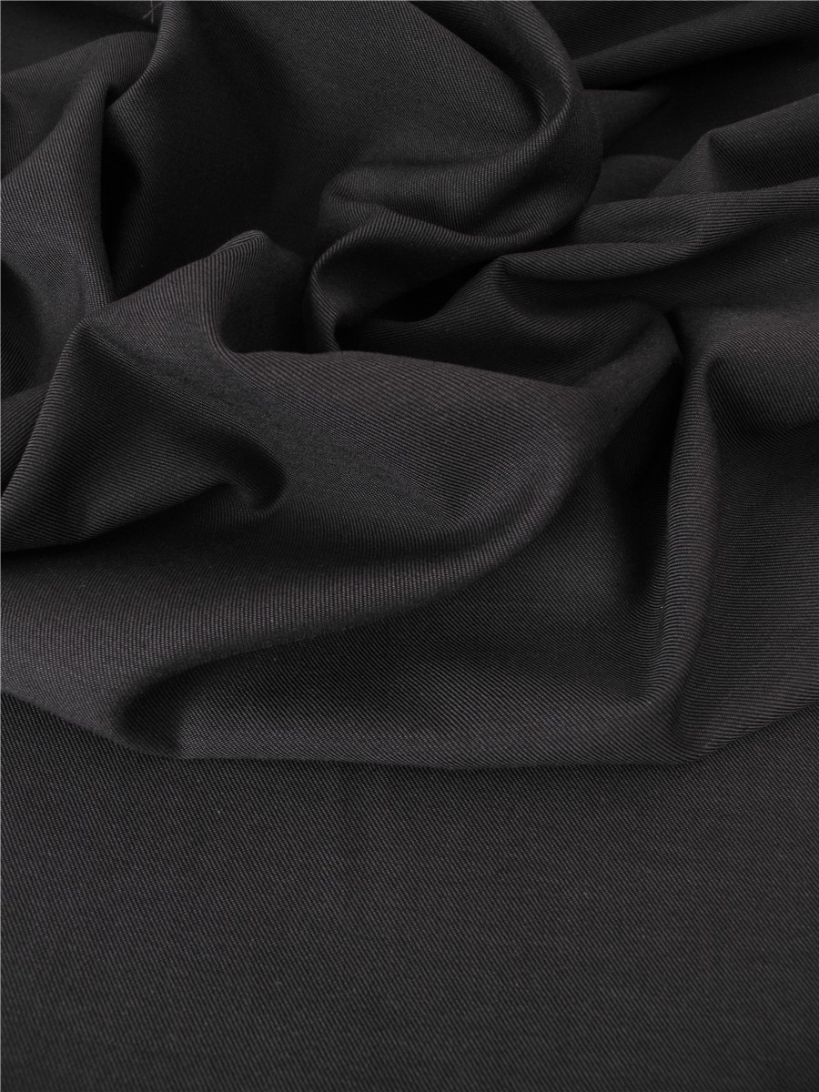 Twill Coton léger - uni - Anthracite 