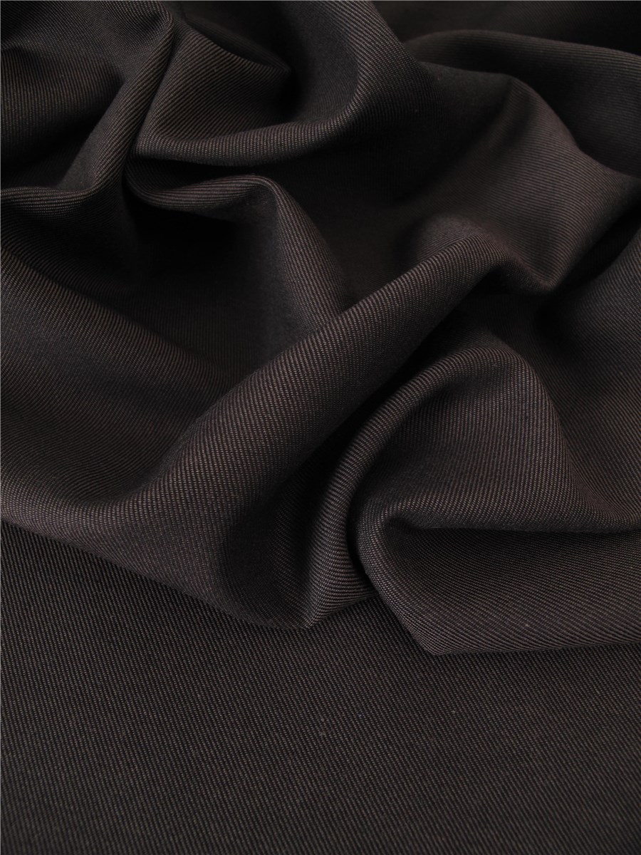 CotonTwill - light - Plain - Chocolat foncé