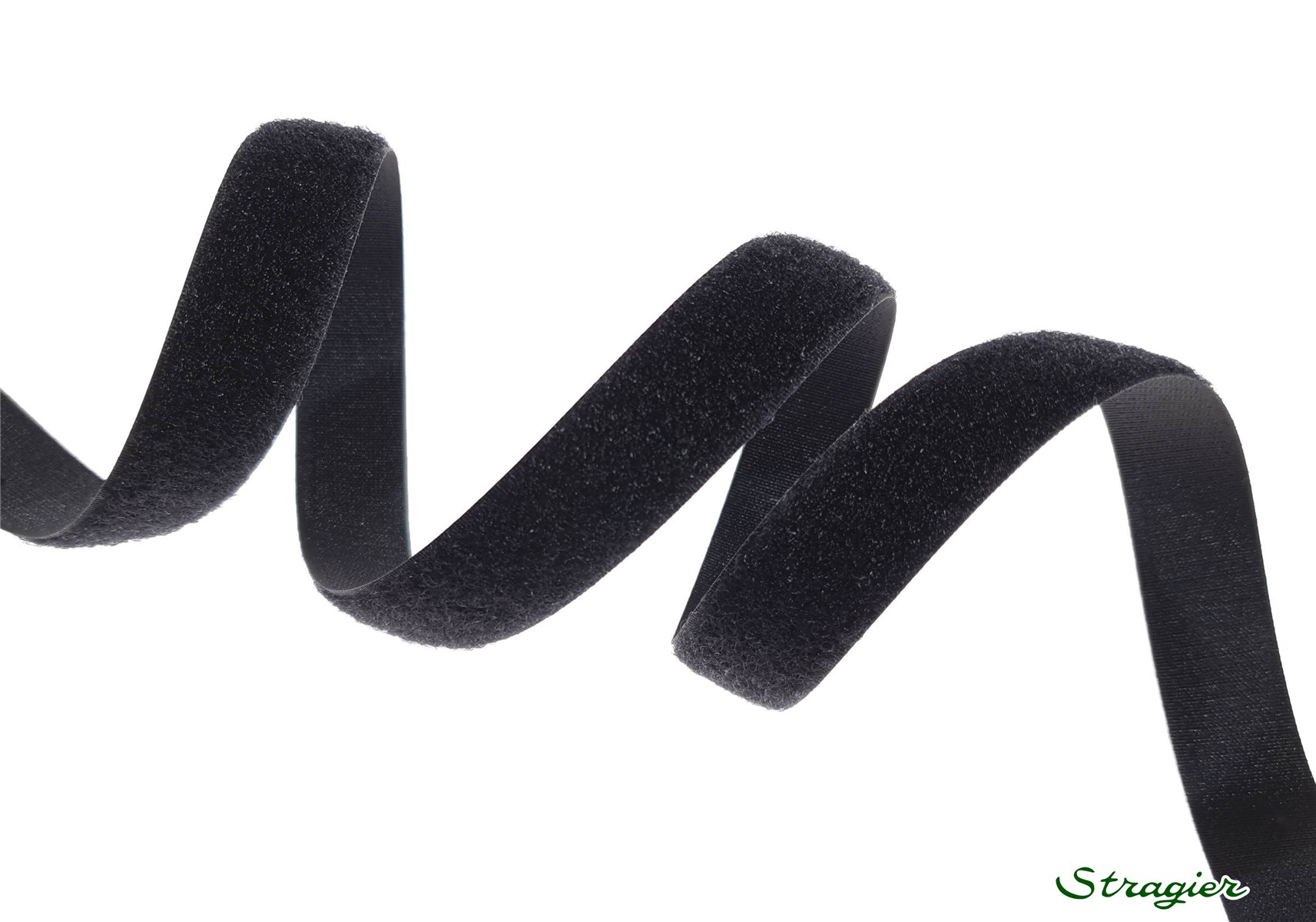 Velcro - Face boucles - uni - Black - 20 mm