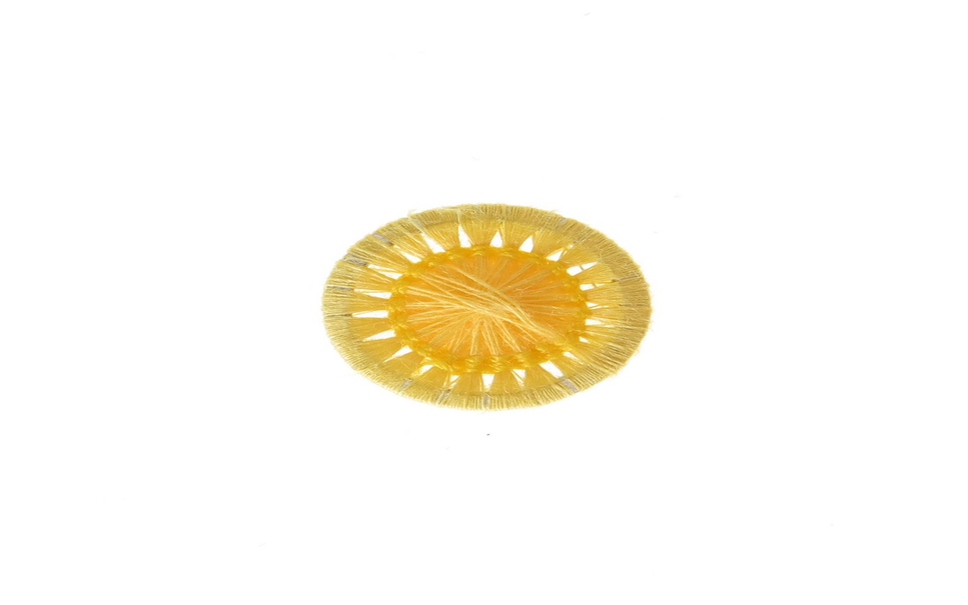 Thread Buttons - Elisabeth - Jaune - 12 mm