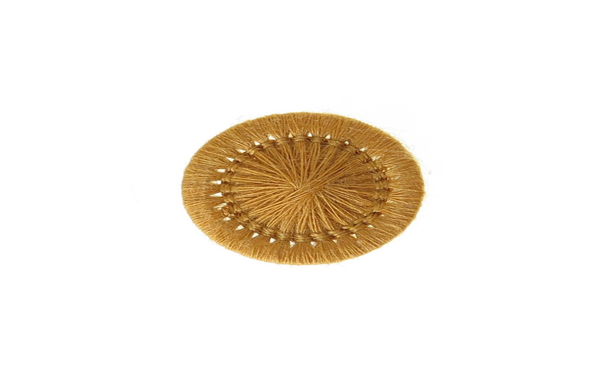 Bouton Mouliné - Elisabeth - Curry - 15 mm