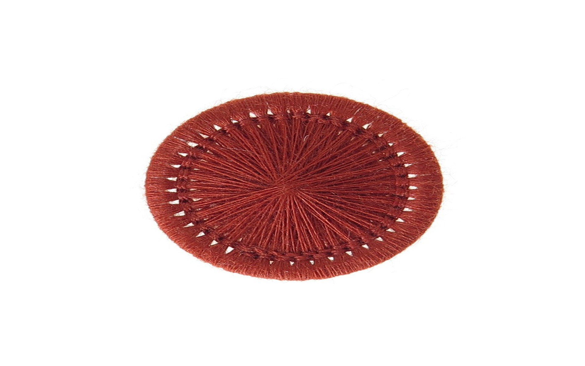Bouton Mouliné - Elisabeth - Sienna - 20 mm