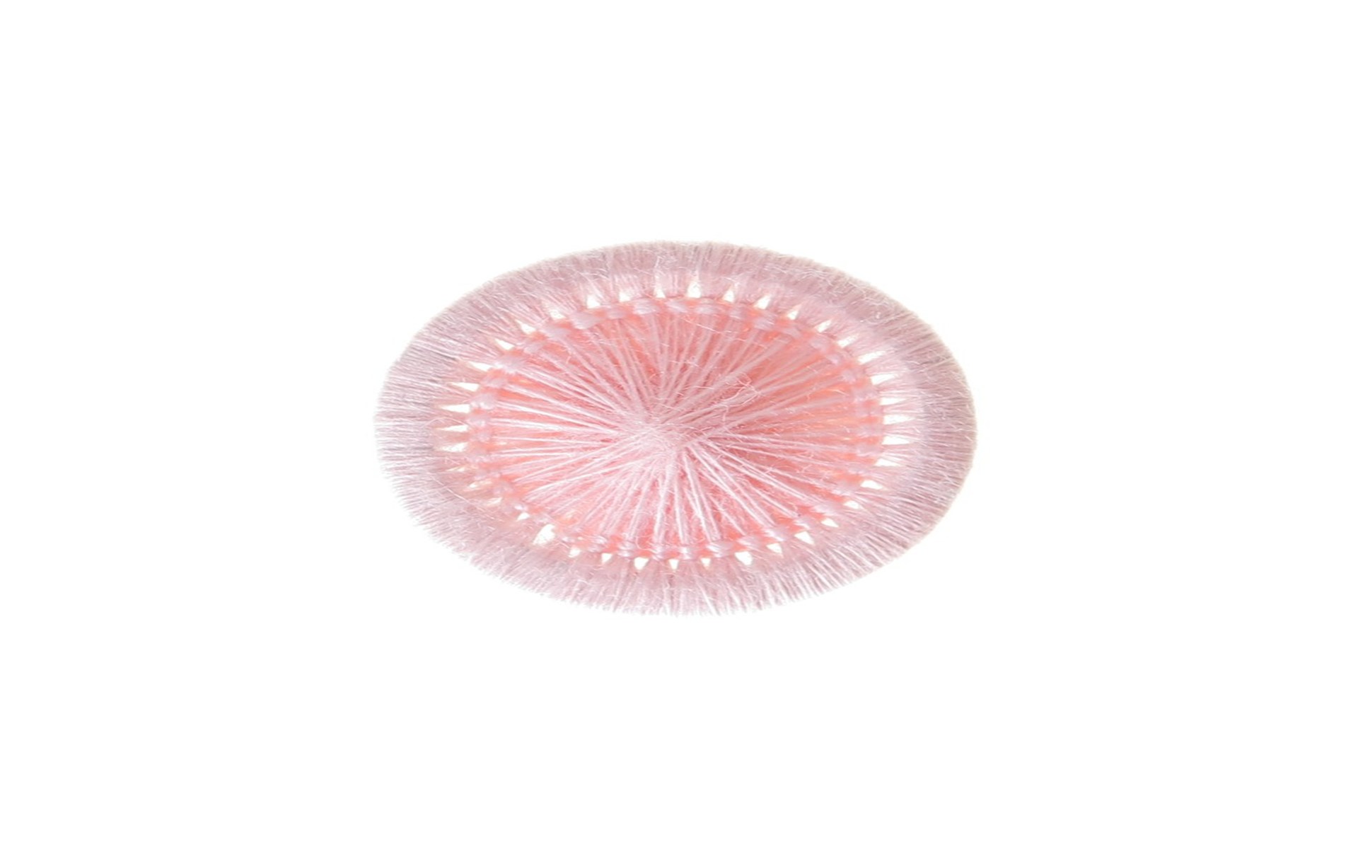 Bouton Mouliné - Elisabeth - Rose Clair - 15 mm