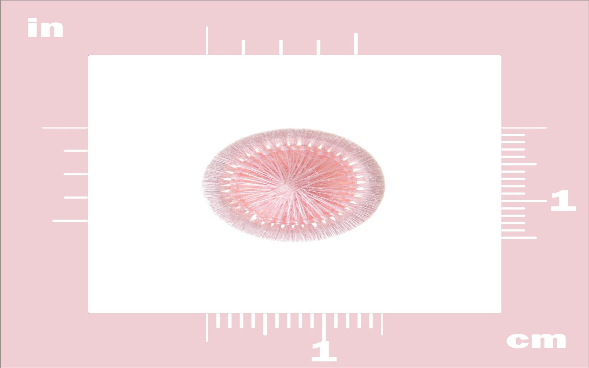 Thread Buttons - Elisabeth - Rose Clair - 15 mm