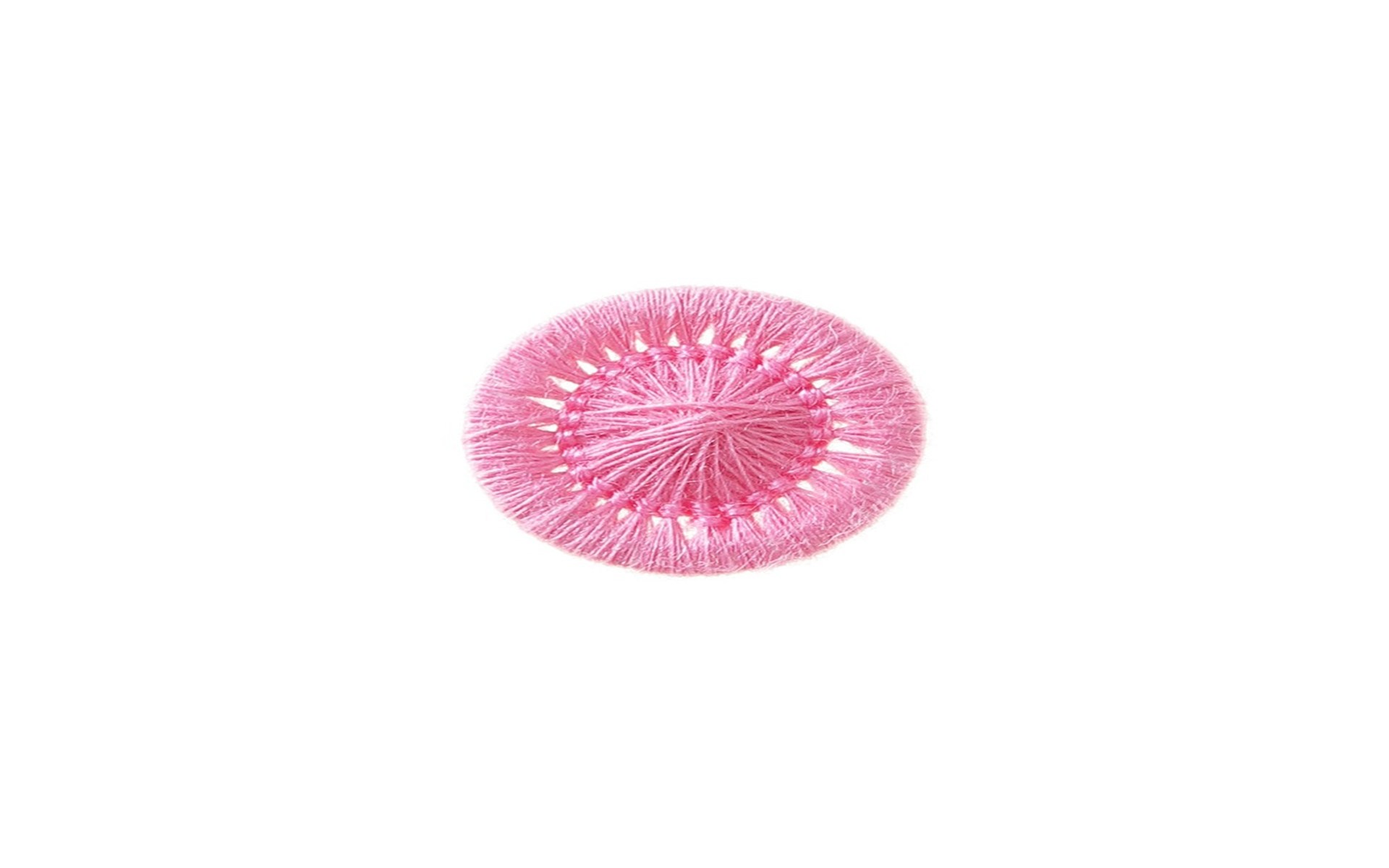 Bouton Mouliné - Elisabeth - Rose - 12 mm