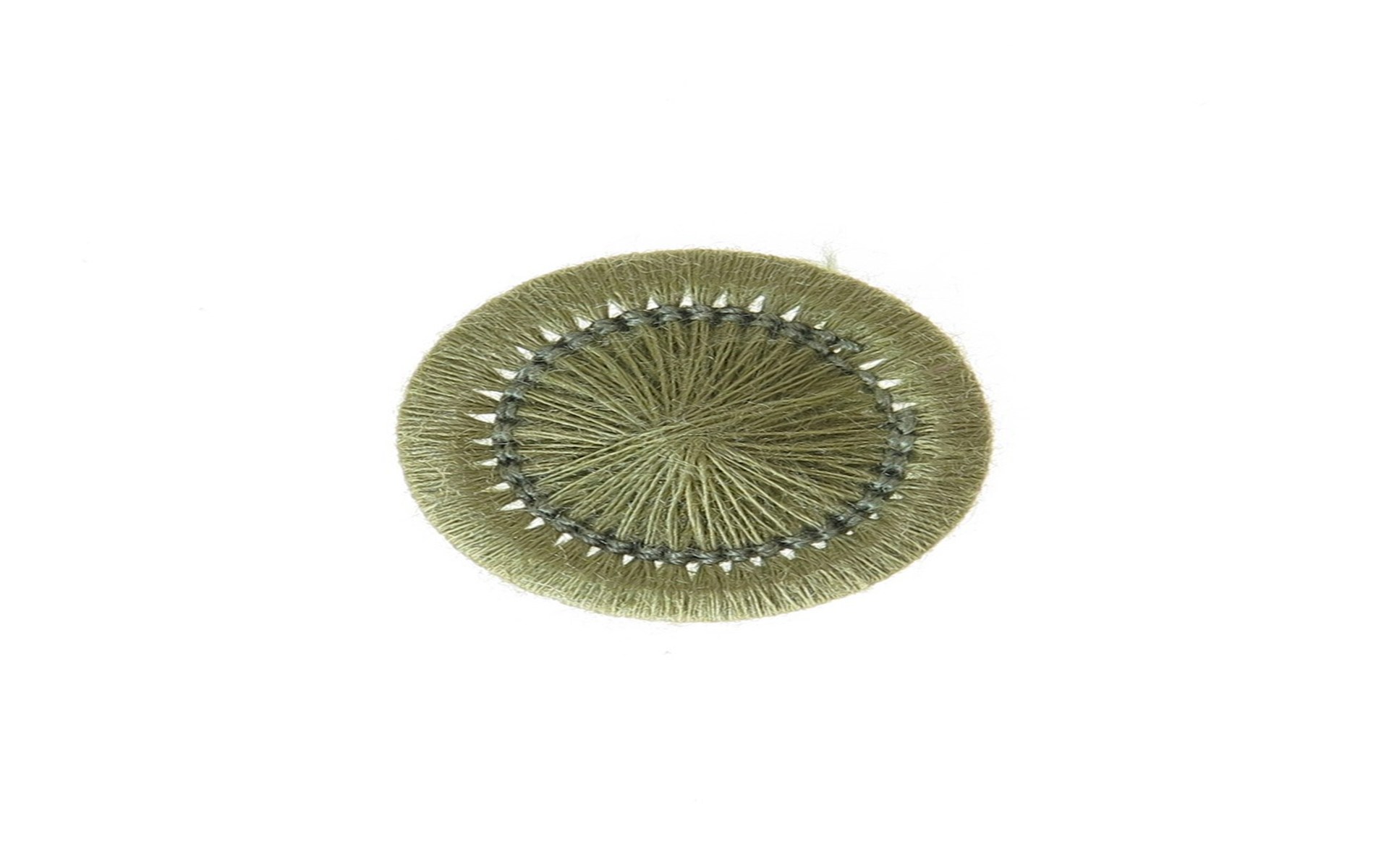 Bouton Mouliné - Elisabeth - Kiwi - 15 mm