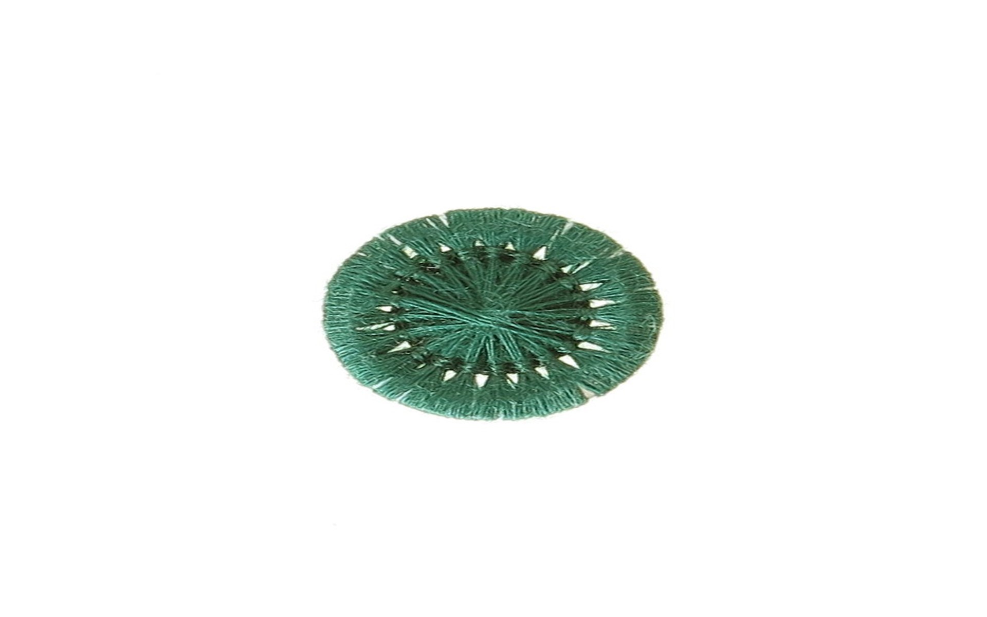 Bouton Mouliné - Elisabeth - Gazon - 12 mm