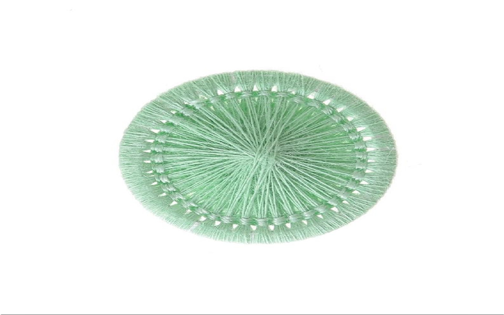 Bouton Mouliné - Elisabeth - Vert D'eau - 20 mm