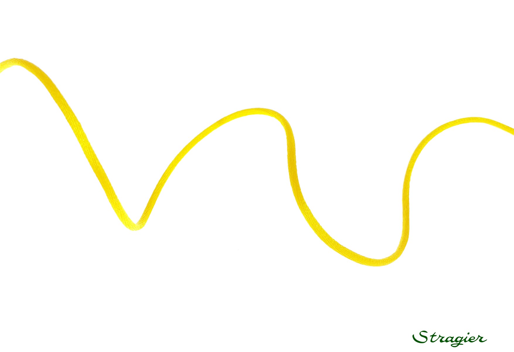 Queue de Rat - Uni - Jaune citron