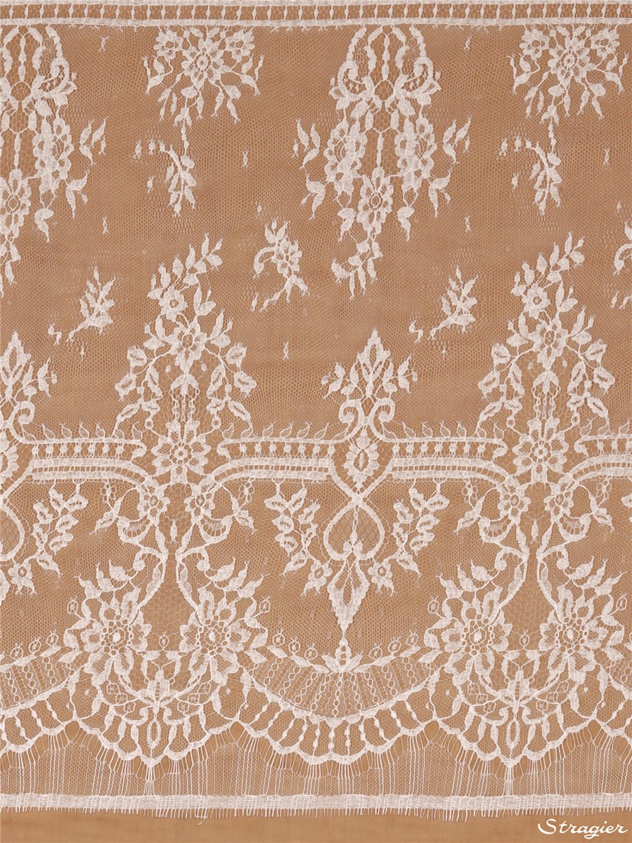 Dentelle de Calais - Apolline - Ivoire Stragier - 42 cm