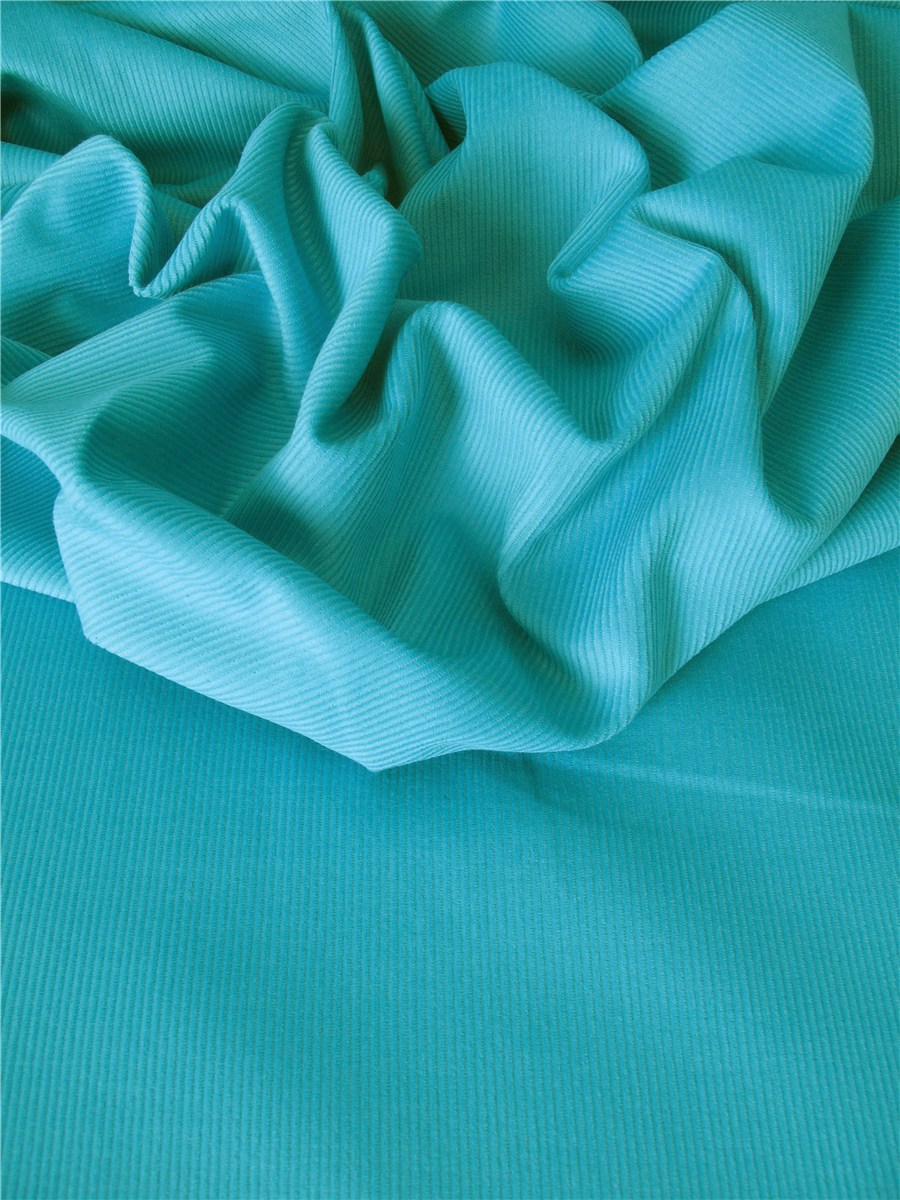 Baby Cord - Extra - Plain - Turquoise