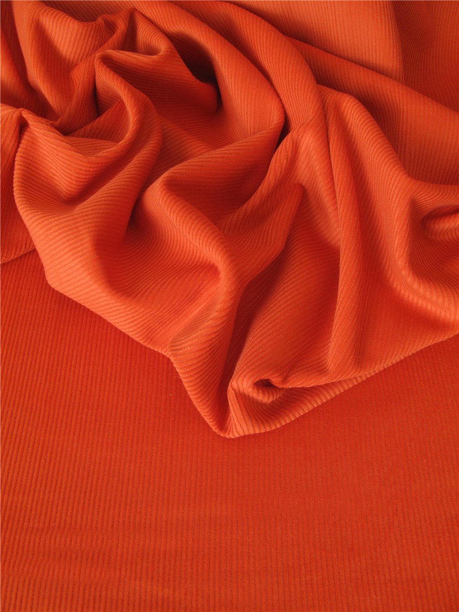 Velours milleraies Extra - Uni - Orange