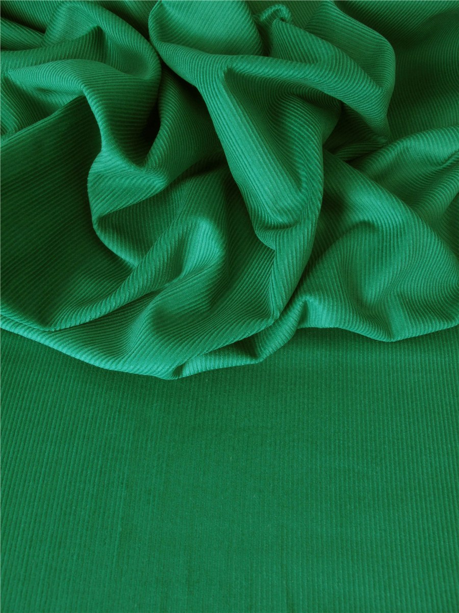 Baby Cord - Extra - Plain - New Emerald