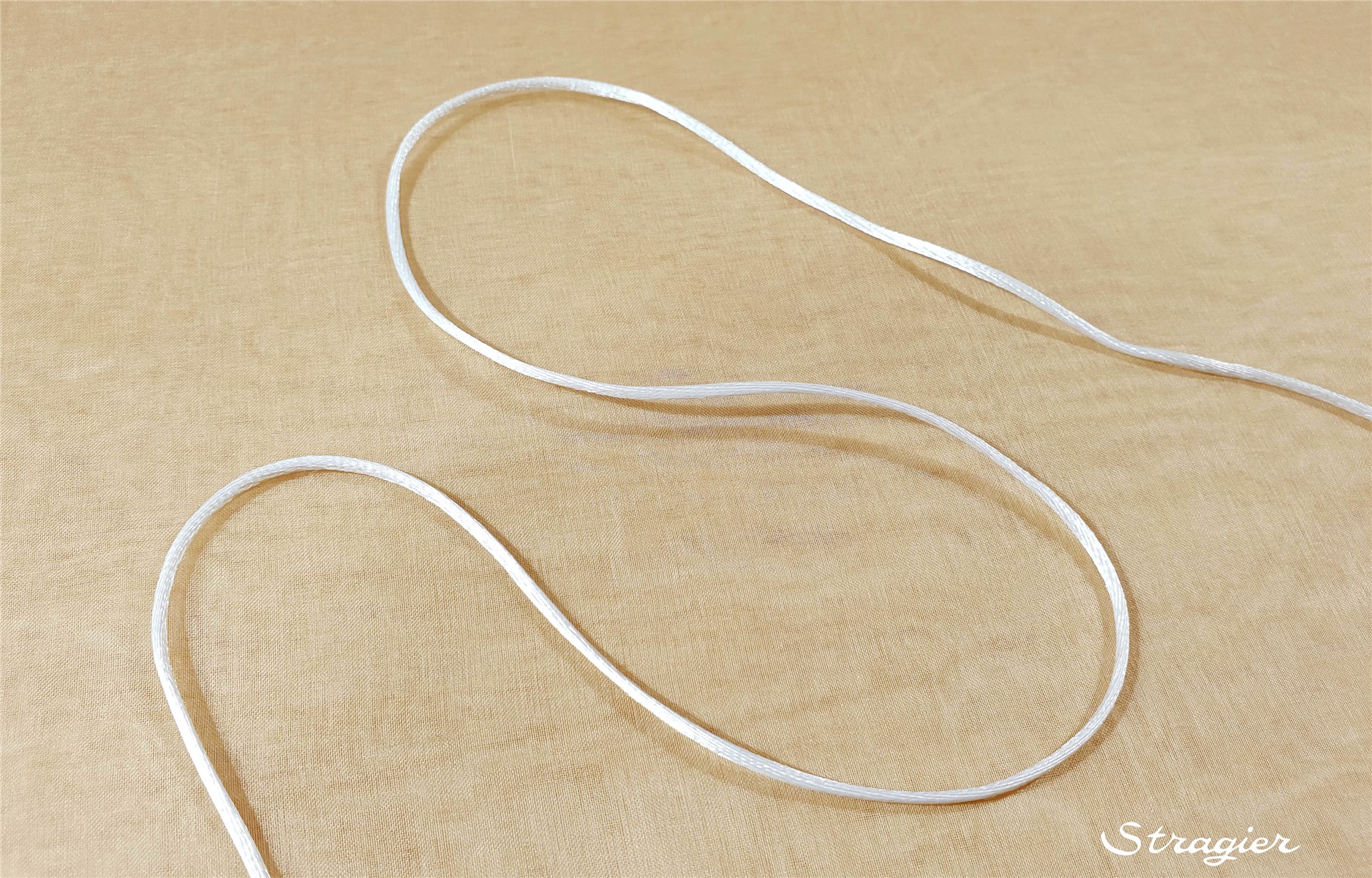 Queue de Souris - uni - Blanc 