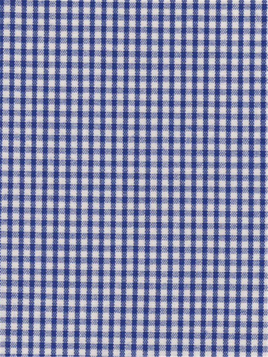 Popeline - Vichy 1mm - Océan 