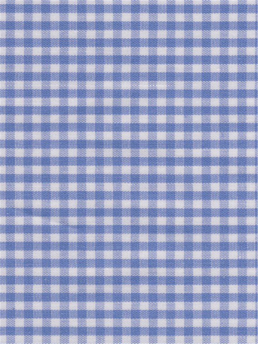 Popeline - Vichy 2mm - Azur