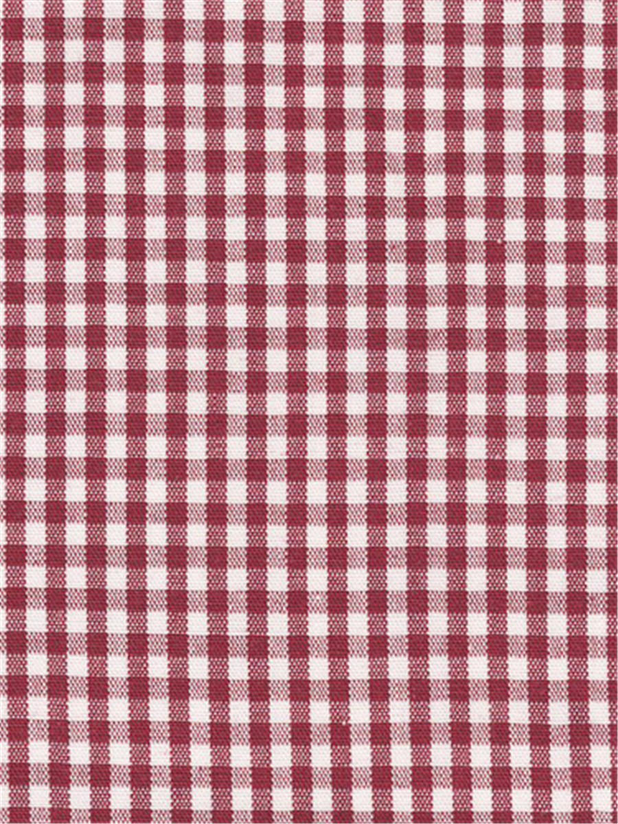 Popeline - Vichy 2mm - Bordeaux