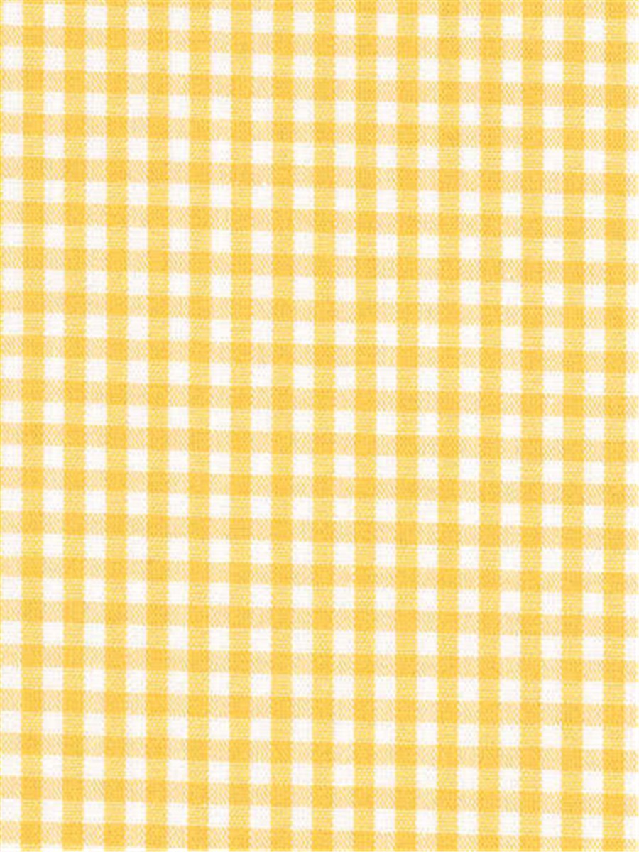 Popeline - Vichy 2mm - Soleil