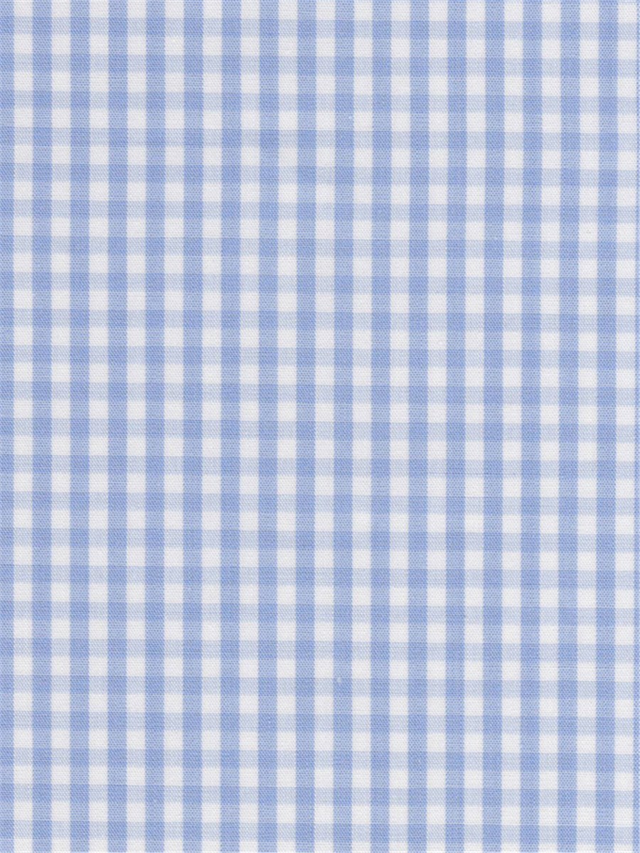Popeline - Vichy 3mm - Ciel