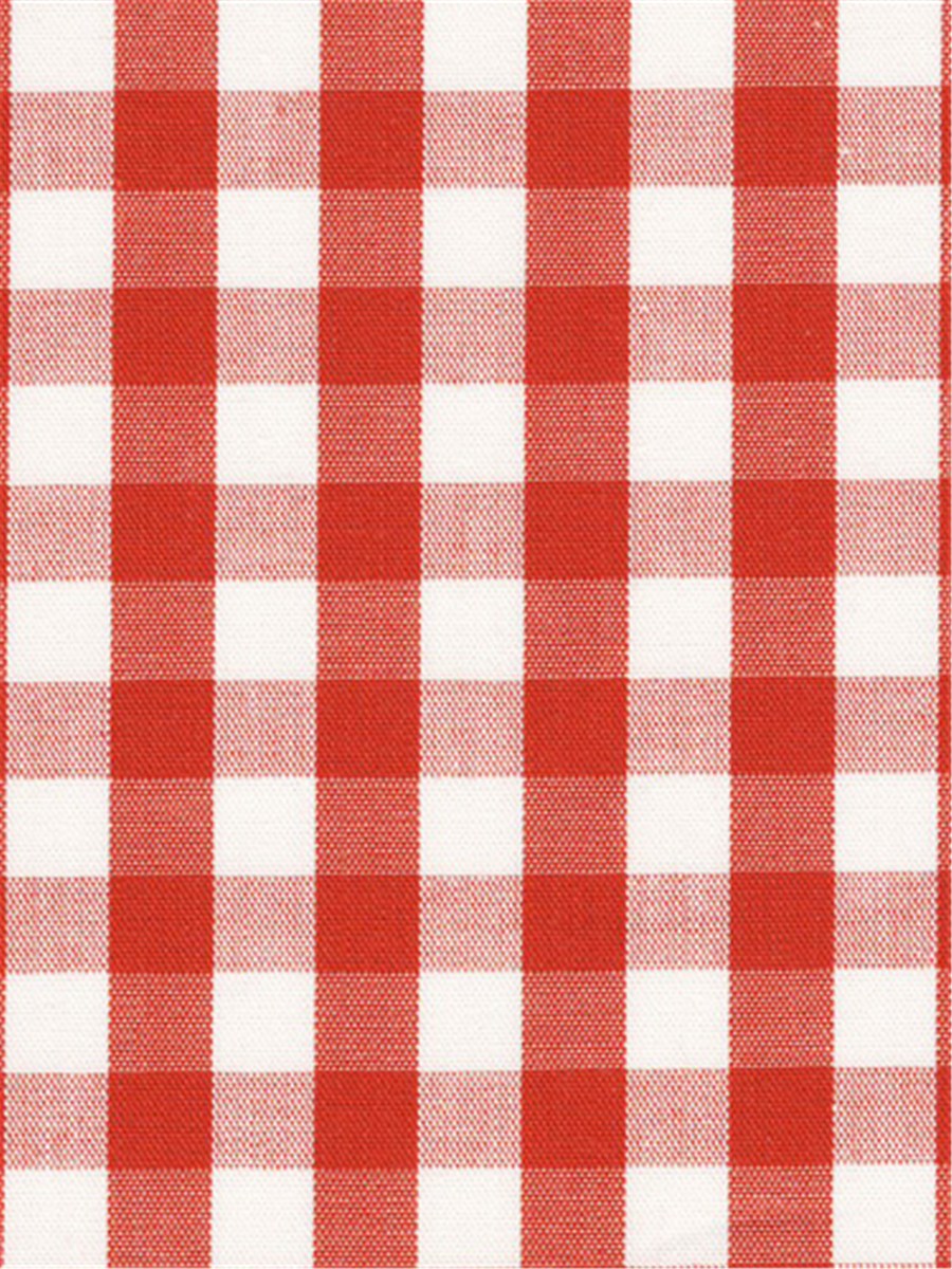 Popeline - Vichy 3mm - Rouge
