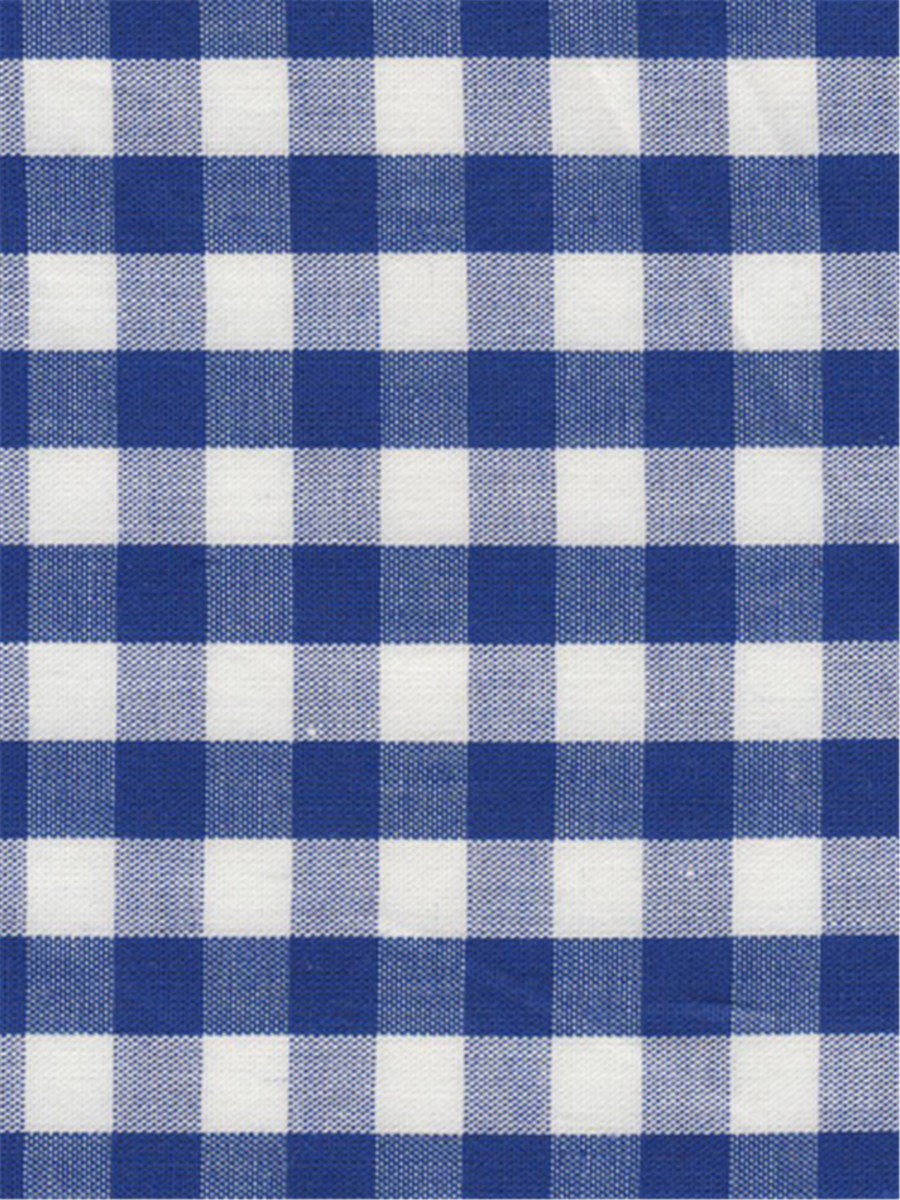 Poplin - Vichy 7mm - Océan