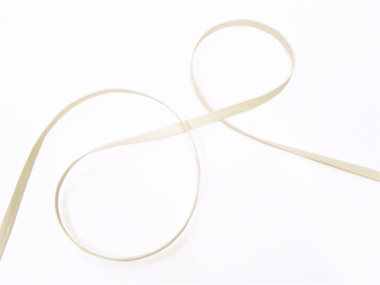 Faux Leather Trim - Plain - 19 Ivoire - 5 mm