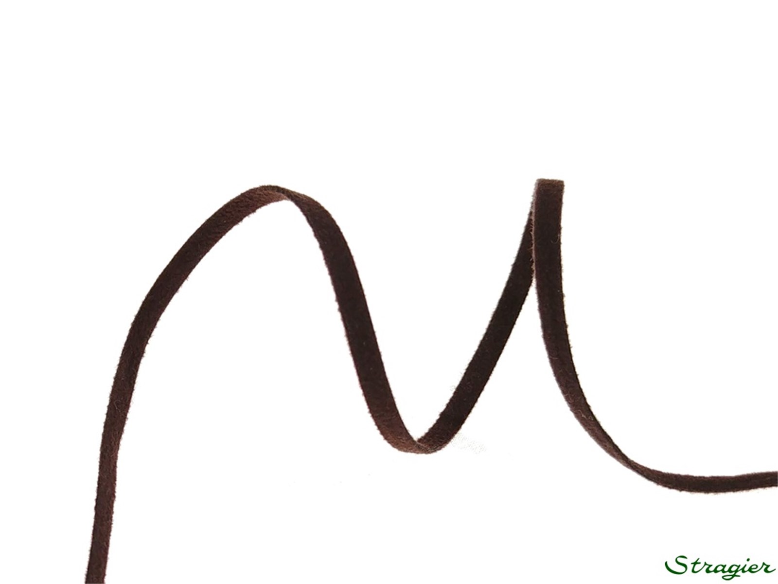 Lacette Suédine - Uni - 27 Chocolat - 3 mm