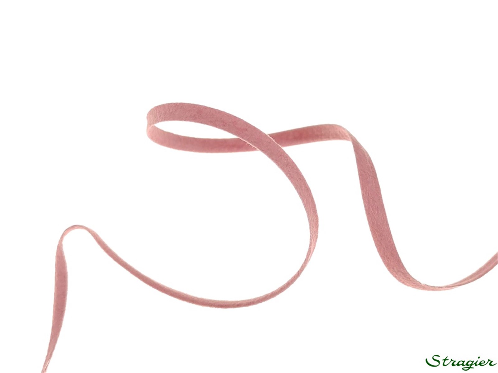 Lacette Suédine - Uni - 22 Rose Zéphir - 3 mm
