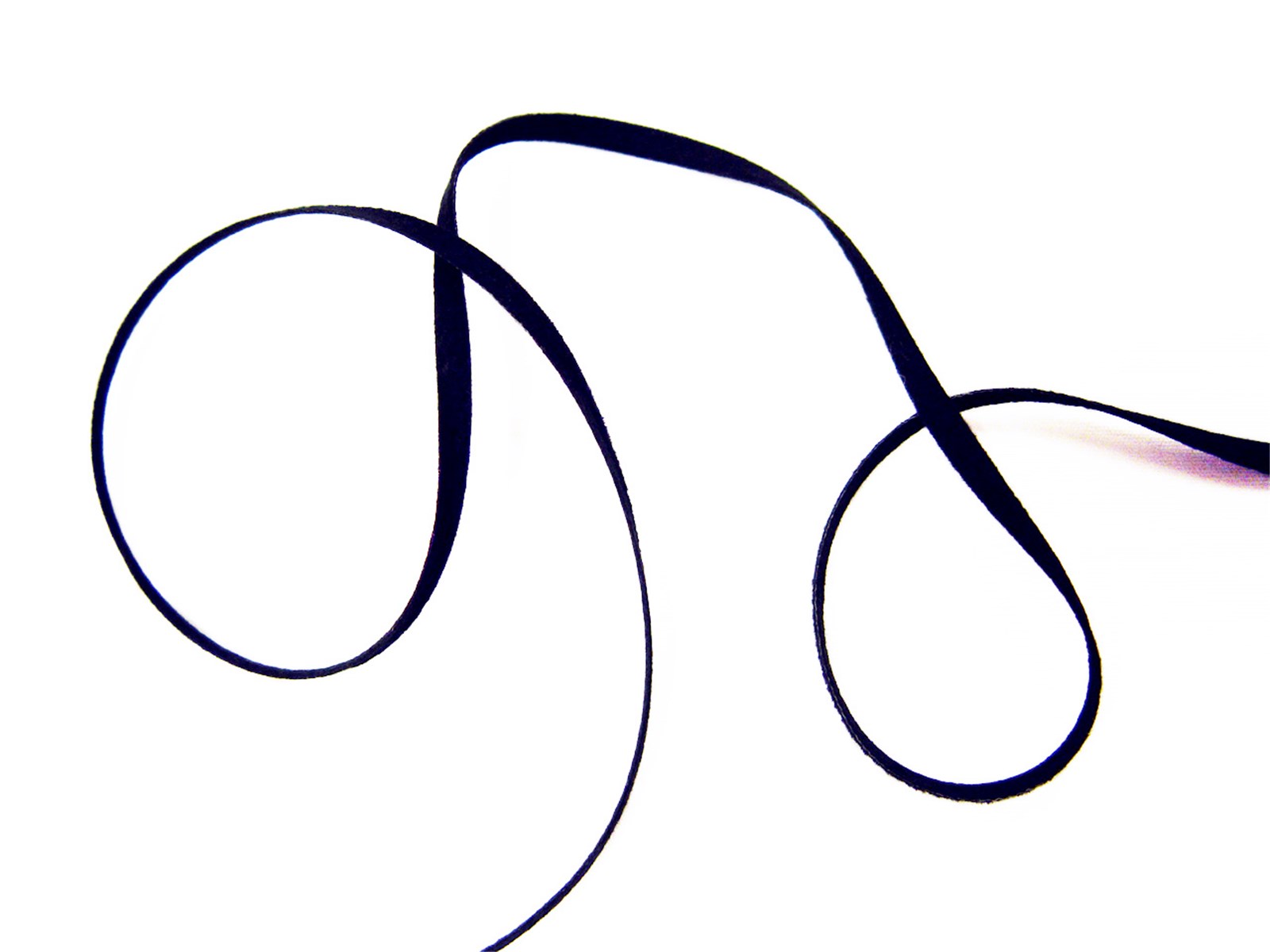 Lacette Suédine - Uni - 11 Marine - 3 mm