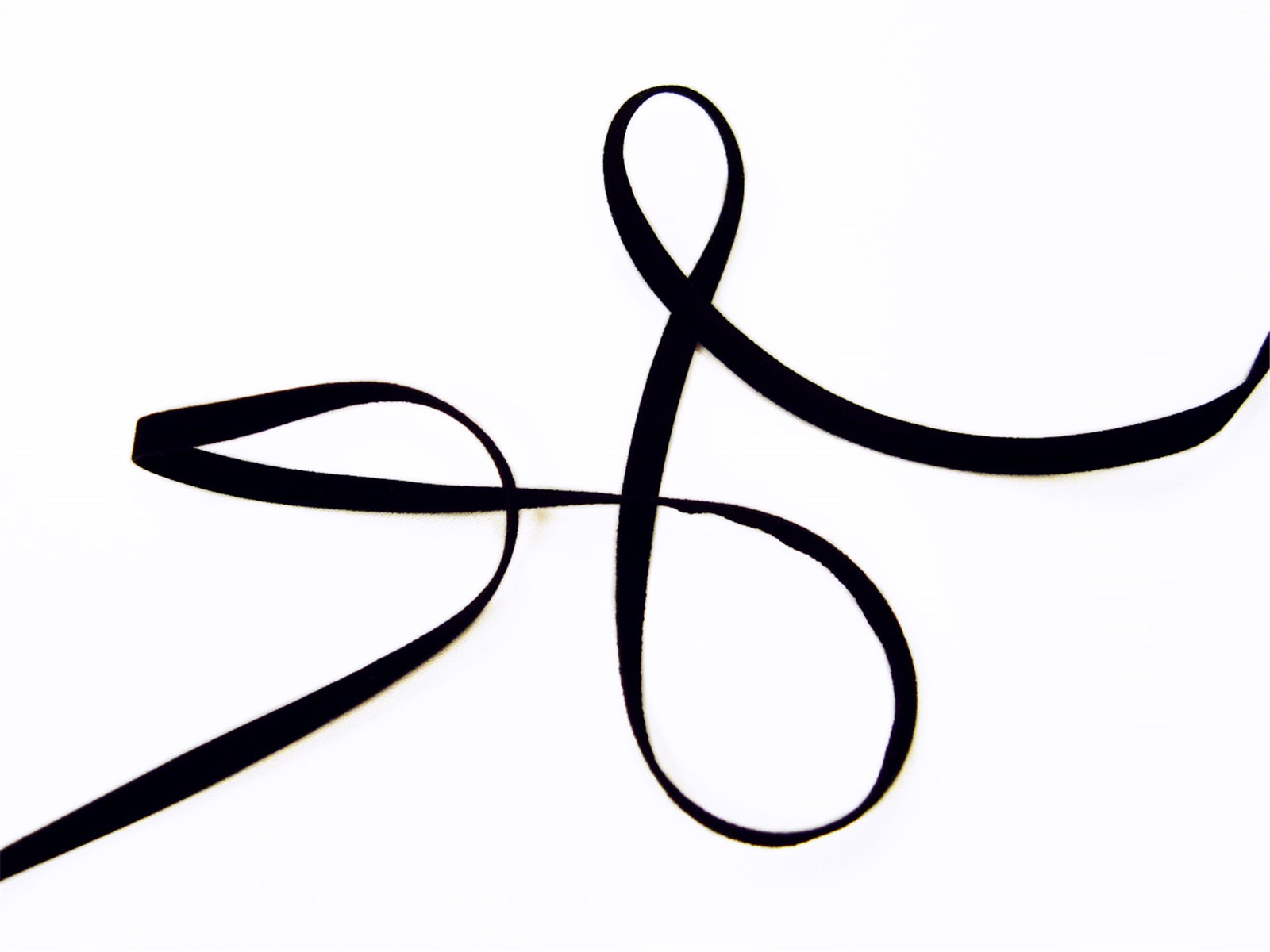 Suédine Trim - Plain - 31 Noir - 5 mm