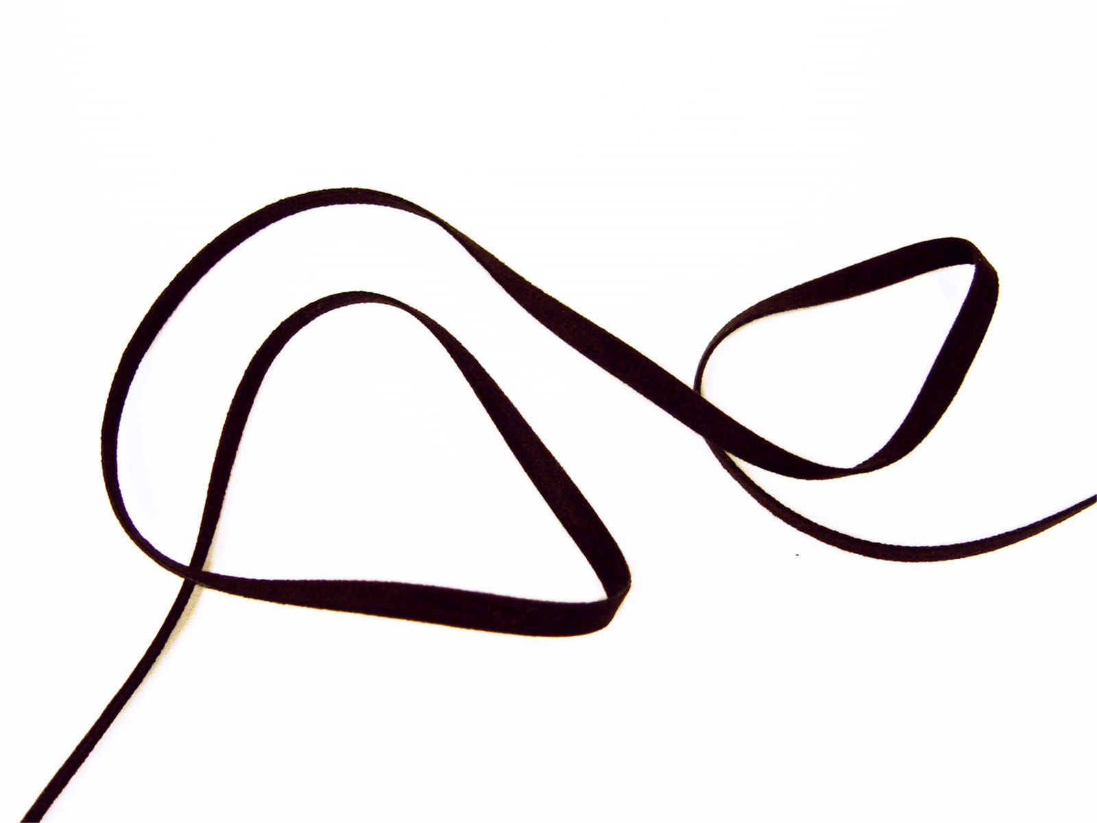 Suédine Trim - Plain - 27 Chocolat - 5 mm