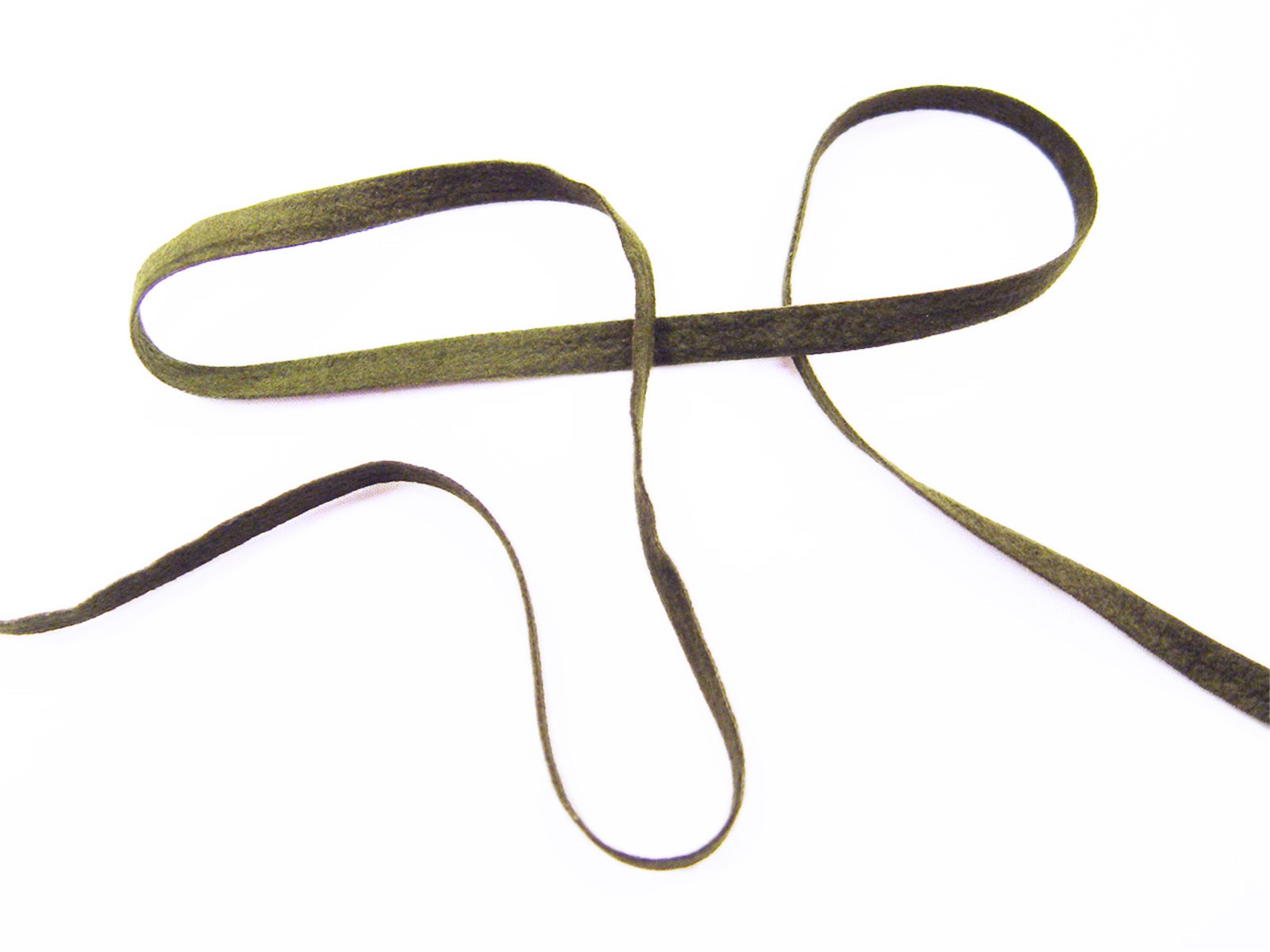 Lacette Suédine - Uni - 12 Kaki - 5 mm