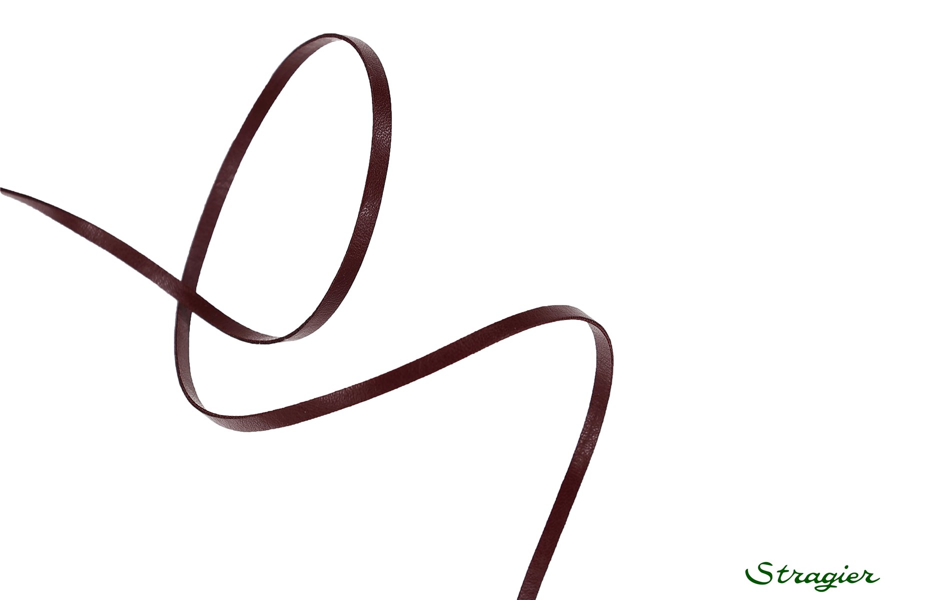 Faux Leather Trim - Plain - 14 Cacao - 3 mm