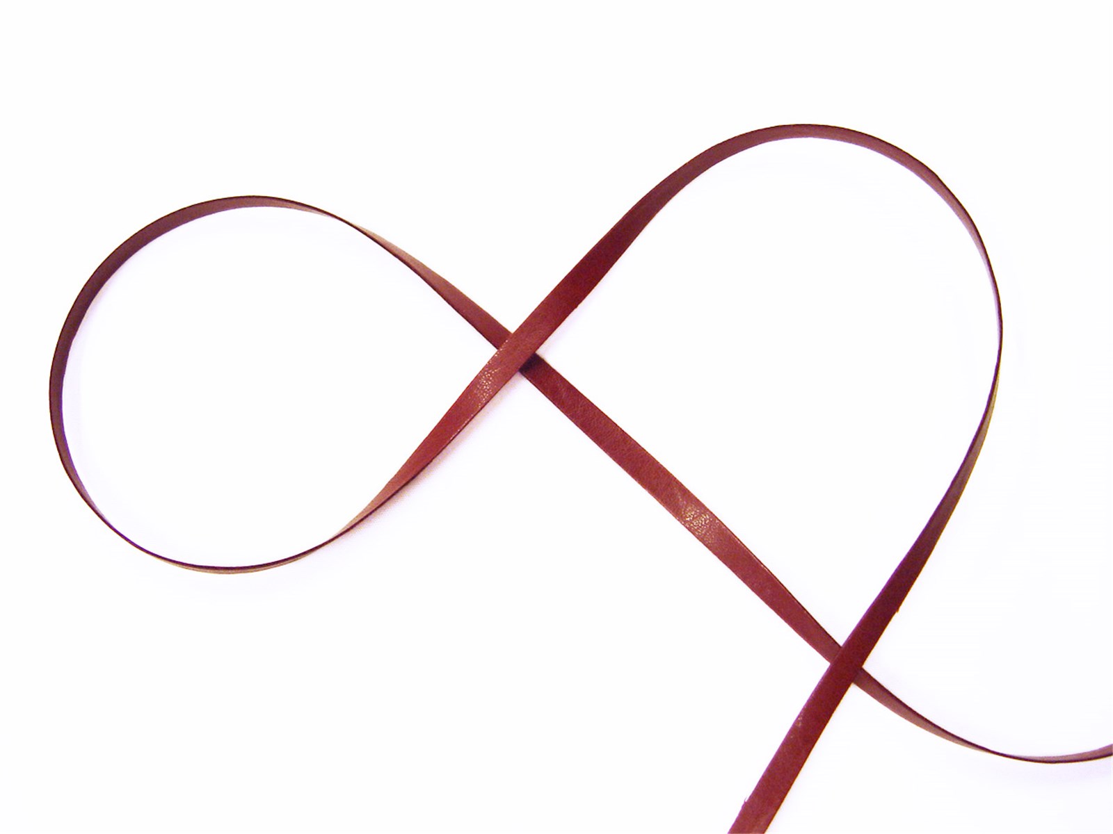 Faux Leather Trim - Plain - 14 Cacao - 5 mm