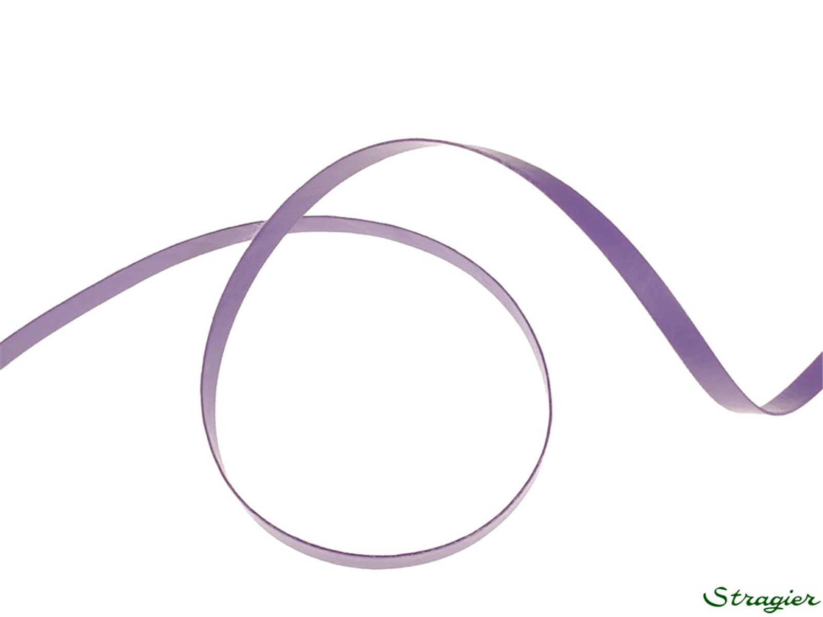 Lacette Simili-Cuir - Uni - 21 Violet - 5 mm