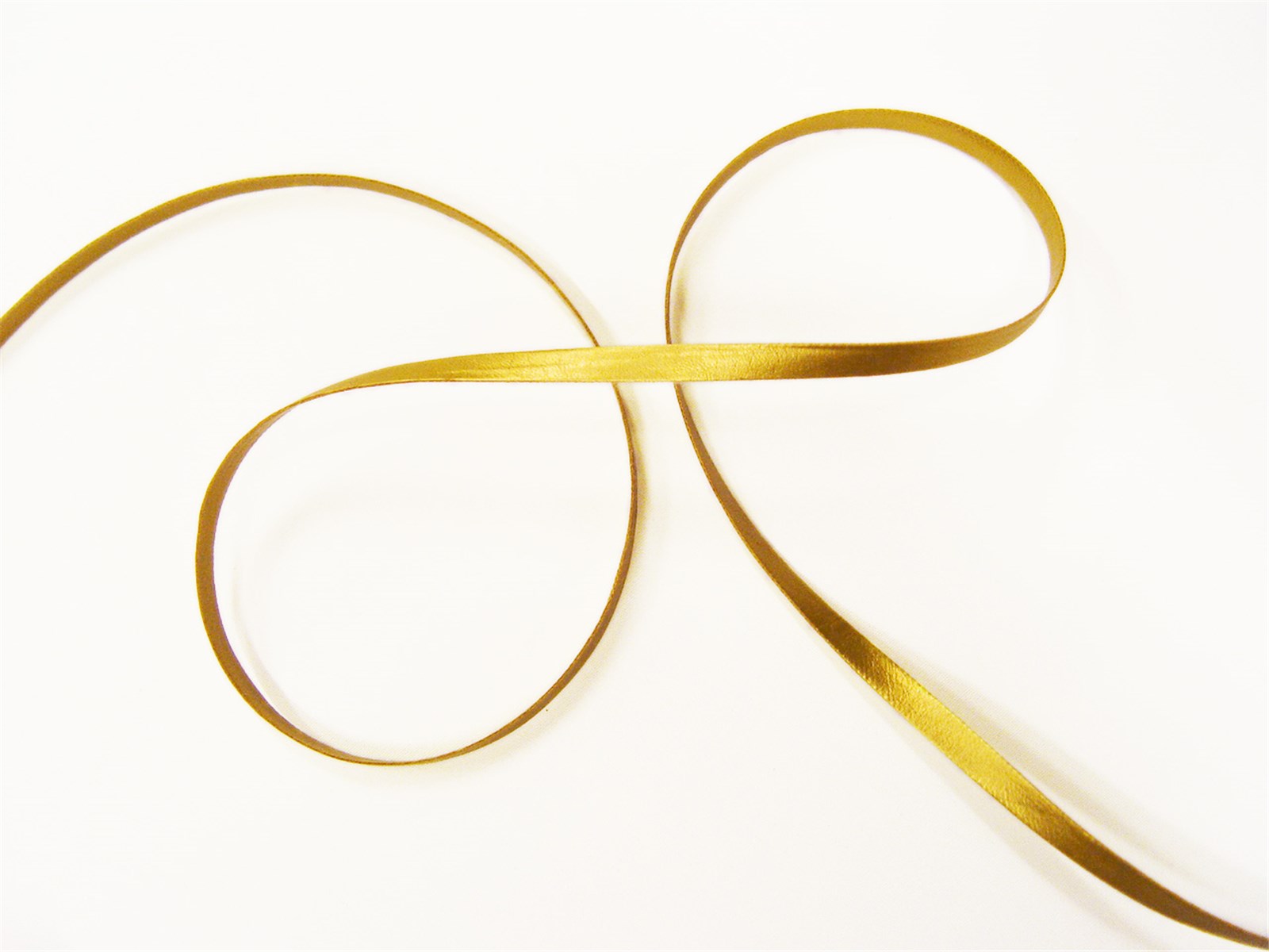 Faux Leather Trim - Plain - 18 Or - 5 mm