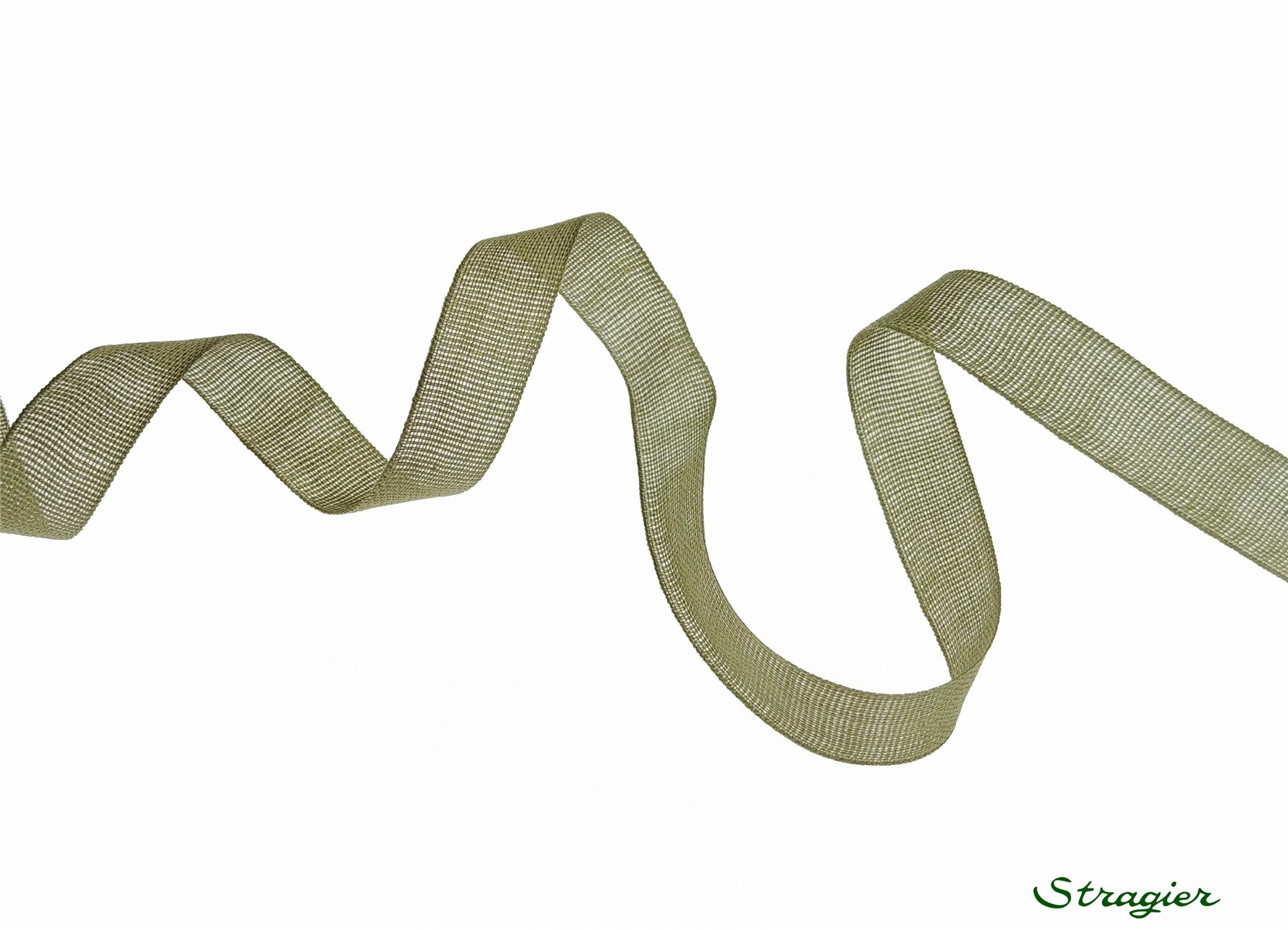 Ruban de Faveur - Uni - 359 Olive - 10 mm
