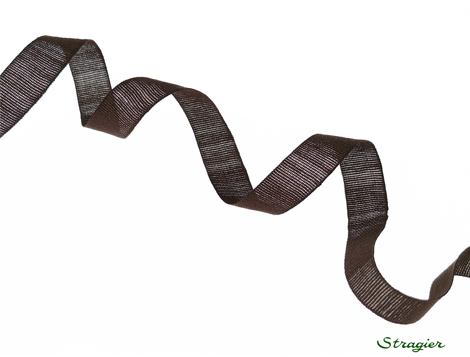 Cotton Tape - Plain - 417 Marron - 10 mm