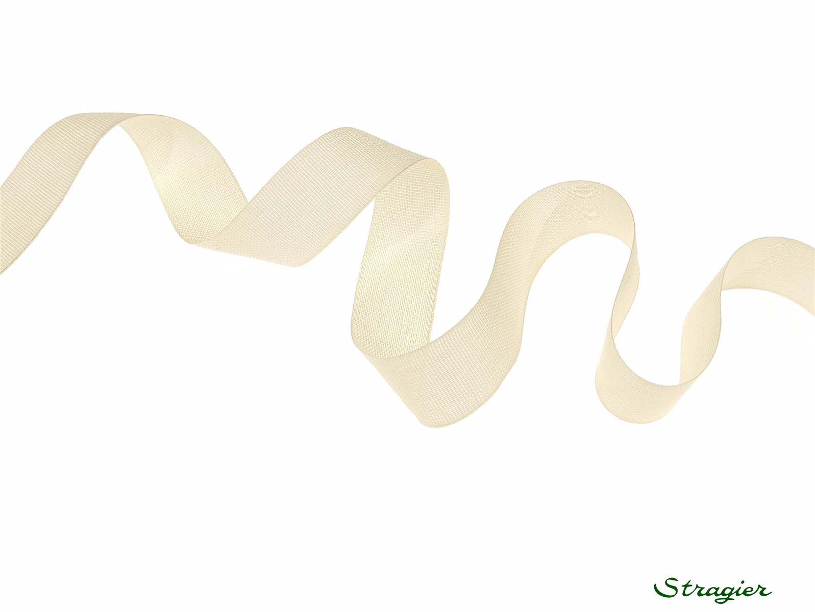 Cotton Tape - Plain - 245 Ivoire - 15 mm