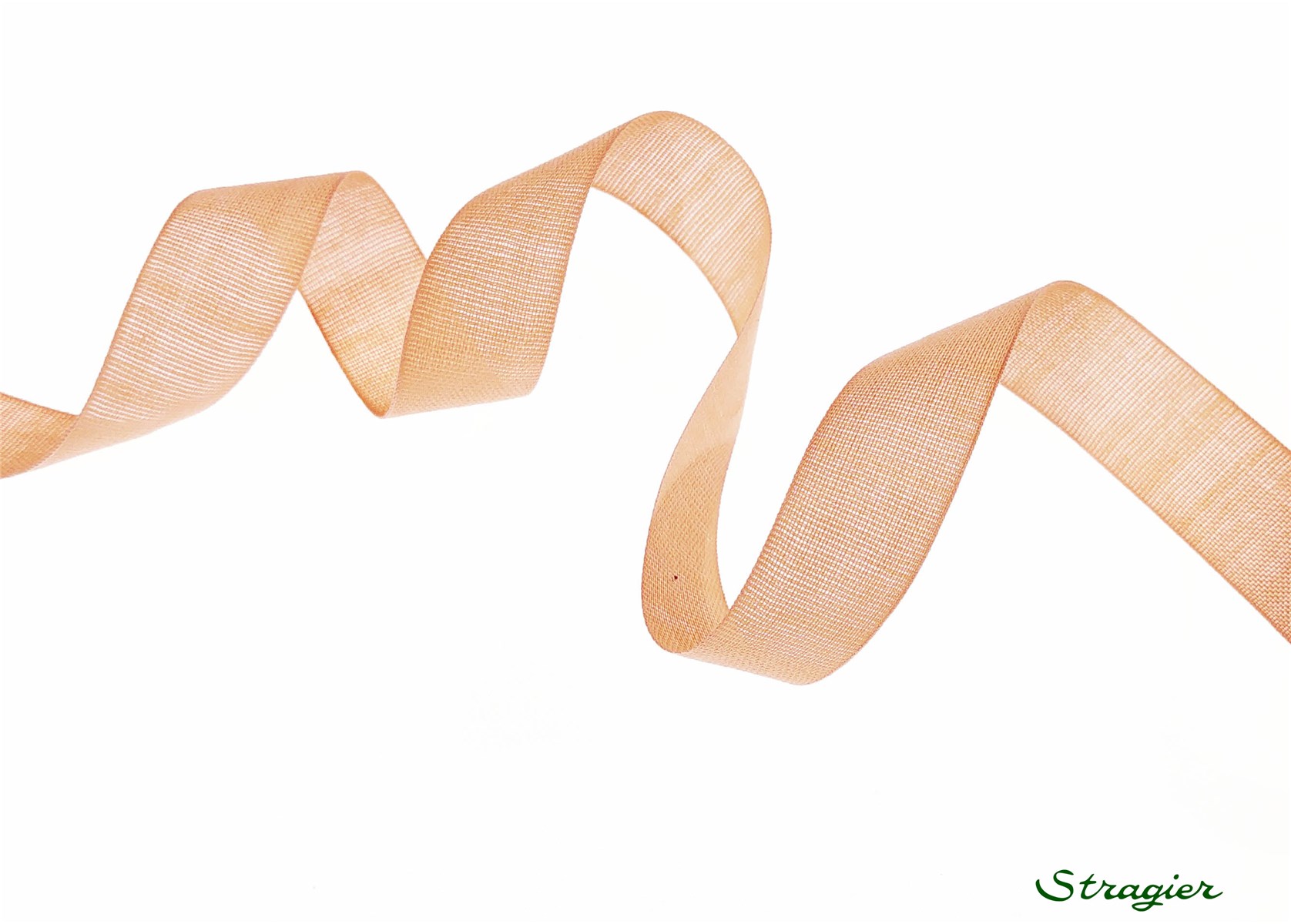 Cotton Tape - Plain - 327 Abricot - 15 mm