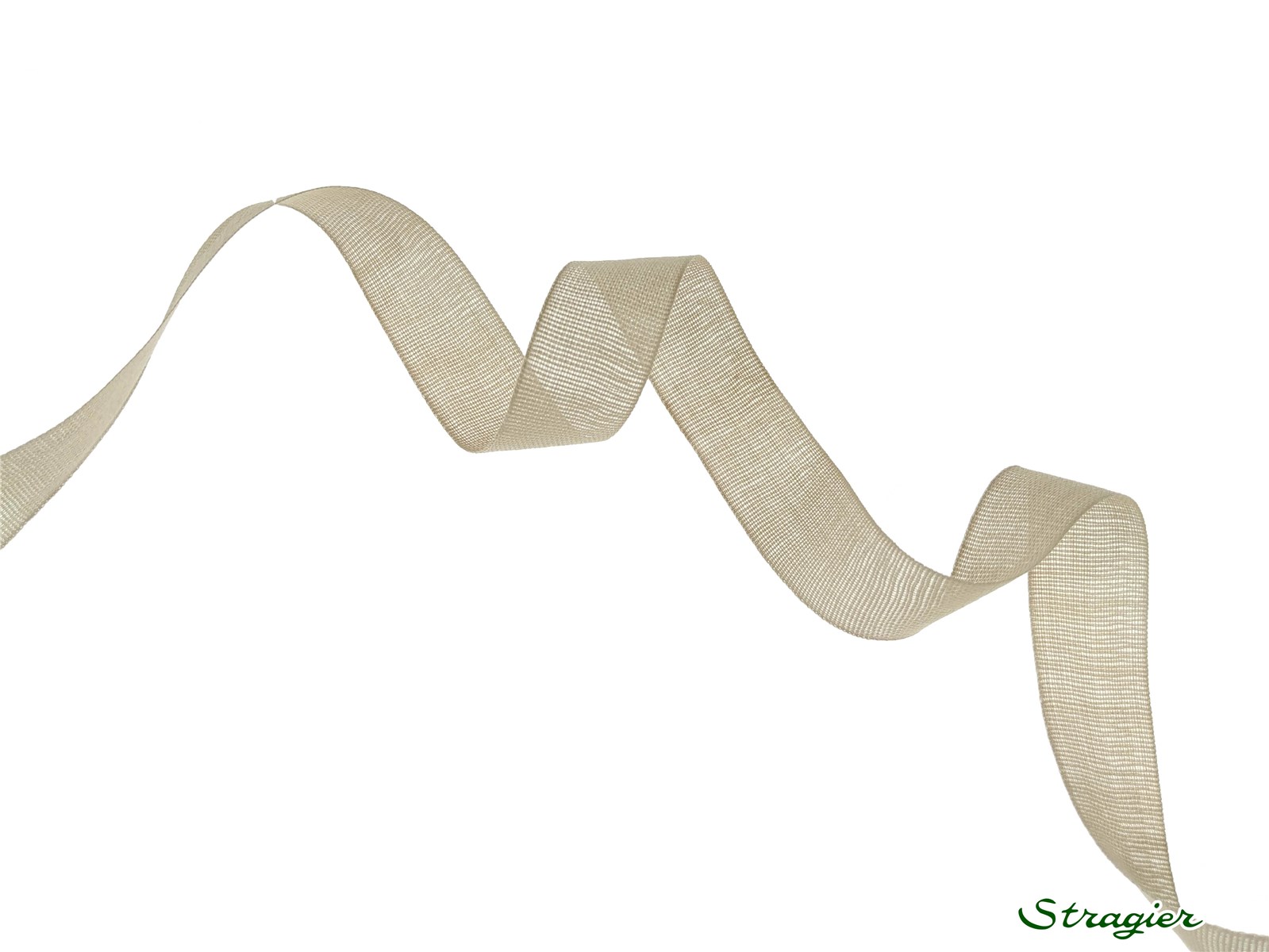 Cotton Tape - Plain - 402 Mastic - 15 mm