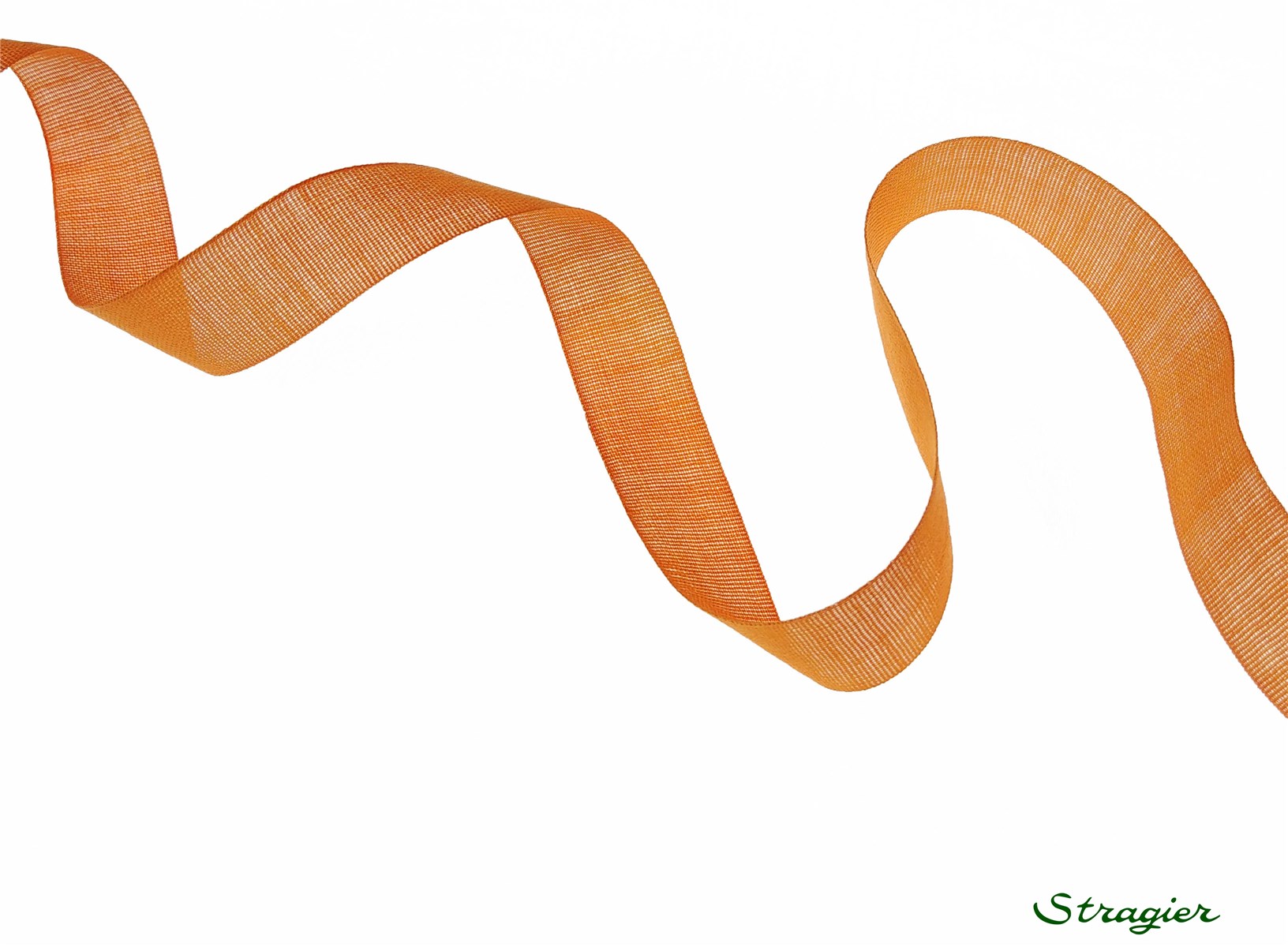 Cotton Tape - Plain - 433 Orange - 15 mm