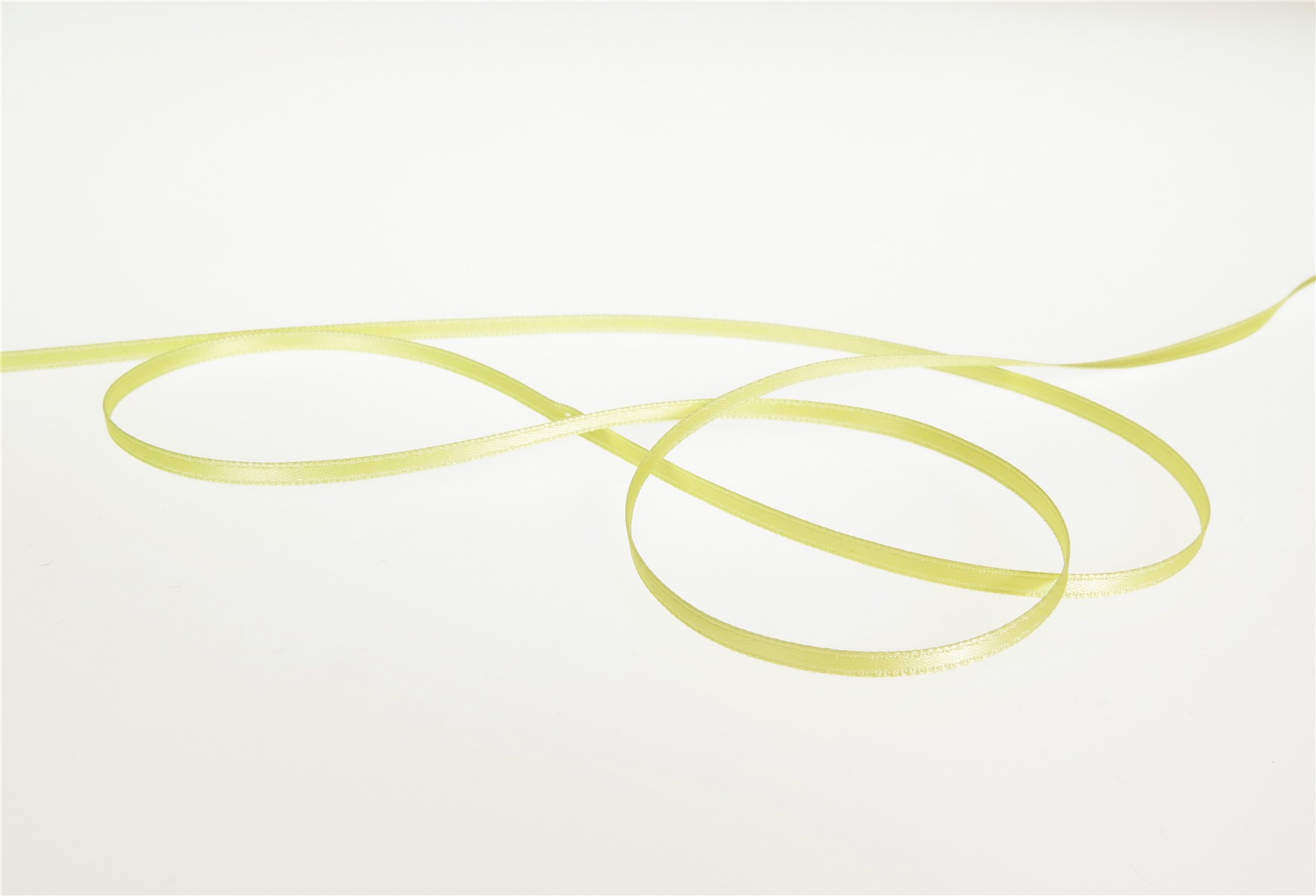 Double Face Satin Ribbon - Plain - 11 Citron - 3 mm