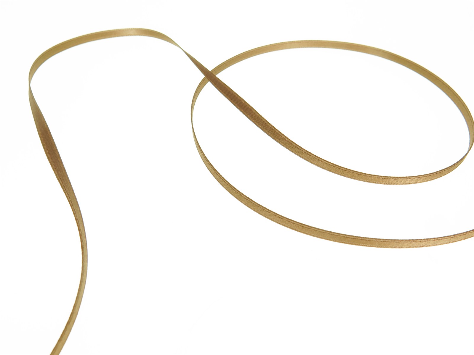 Double Face Satin Ribbon - Plain - 29 Sable - 3 mm