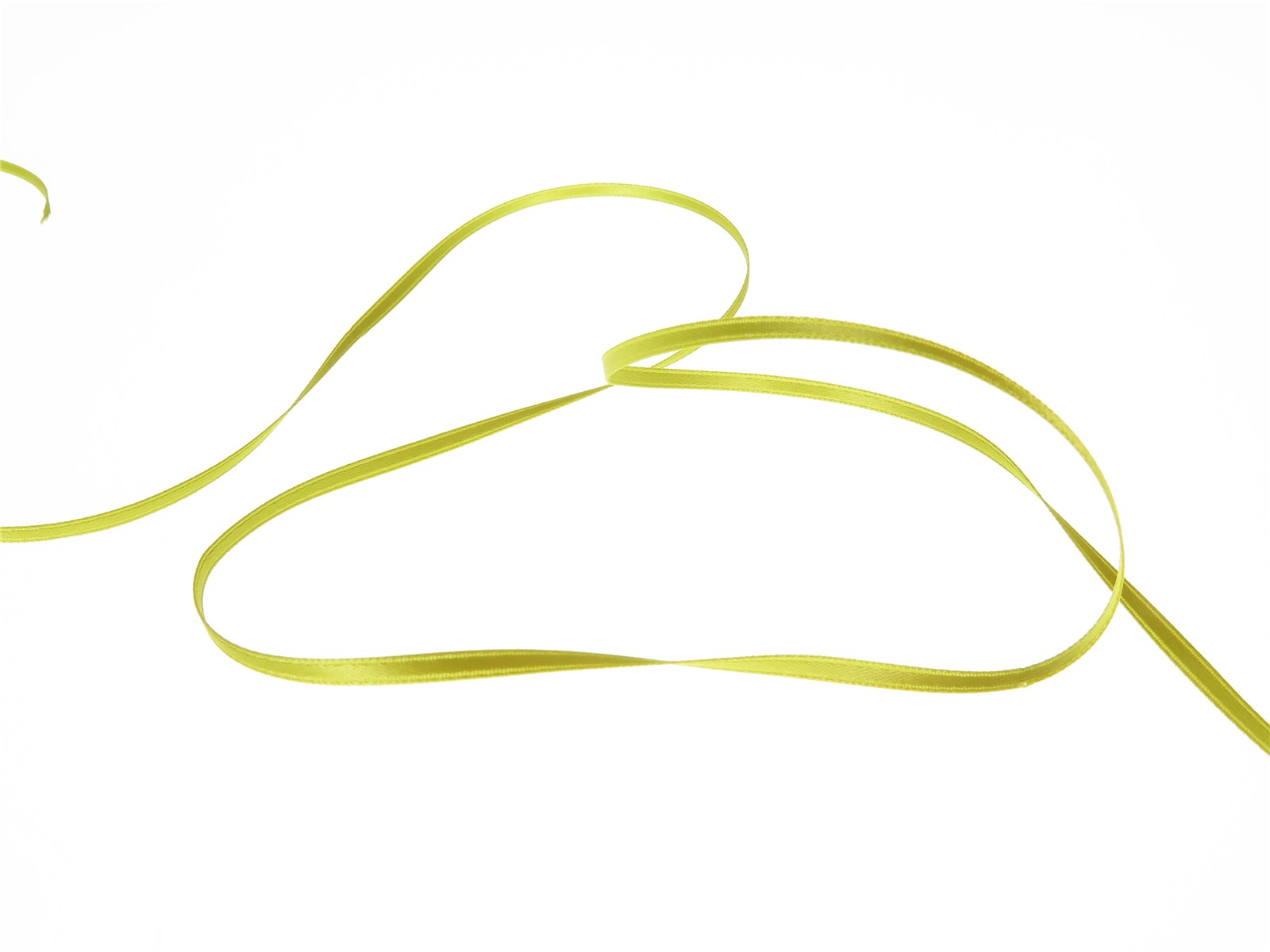 Double Face Satin Ribbon - Plain - 817 Cress Green - 3 mm