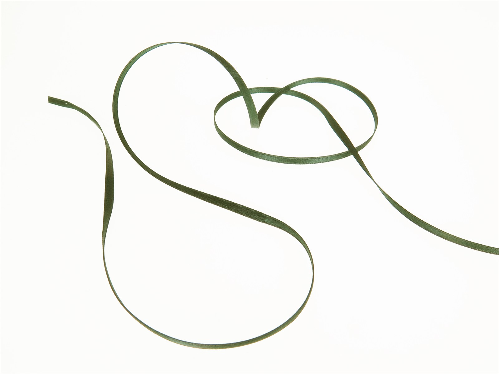 Double Face Satin Ribbon - Plain - 69 Foret - 3 mm