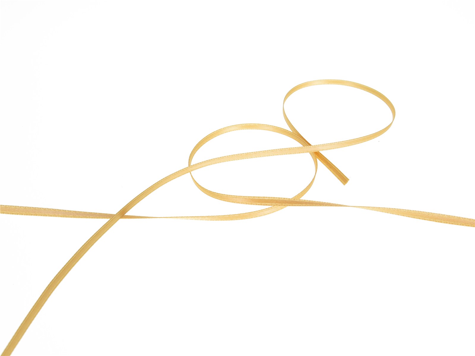 Double Face Satin Ribbon - Plain - 99 Lachs - 3 mm